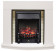 Электрокамин Montana standard с очагом Аspen Black с очагом Majestic FX M Brass/Black с очагом Fobos FX M Black