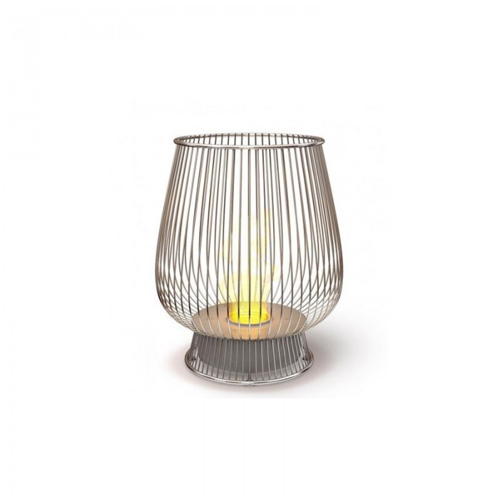 Биокамин Ecosmart Fire Bulb Silver Chrome
