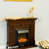 Электрокамин California standard с очагом Аspen Black с очагом Fobos FX Brass с очагом Majestic FX M Brass/Black